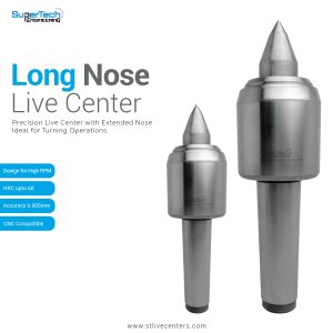 SUPERTECH Long Nose Live Center Model – STNC
