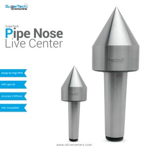 SUPERTECH Pipe Nose Live Center Model – STPN
